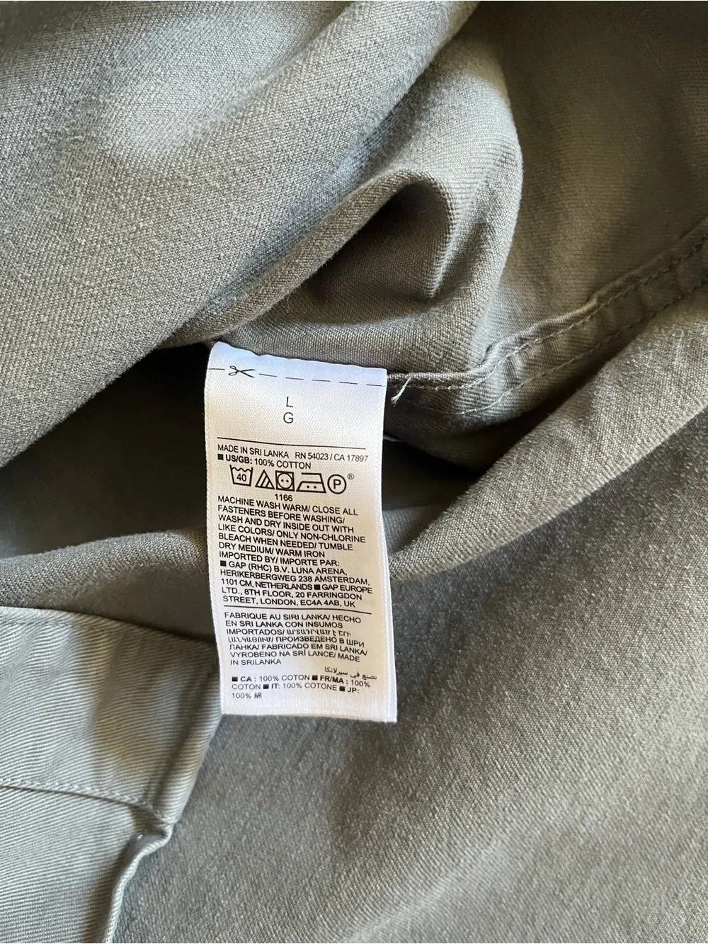 Banana Republic Men's Button-Down Shirt Jacket - Gray